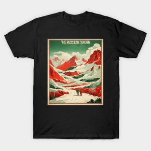 The Russian Tundra  Russia Vintage Tourism Poster T-Shirt